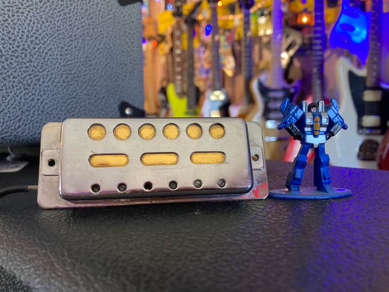 MIJ Vintage Gold Foil Pickup 1960s - Chrome Gold image 1