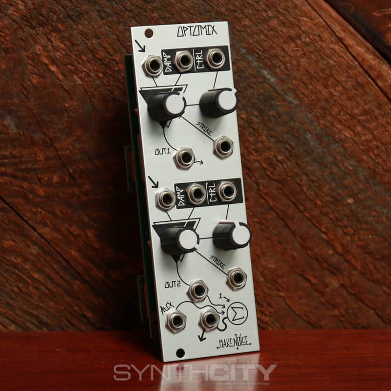 Make Noise Optomix Rev 2 Module 2016 - Present - Silver image 1