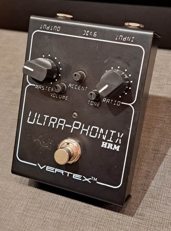 VERTEX ULTRAPHONIX HRM OVERDRIVE PEDAL W/BOX image 1