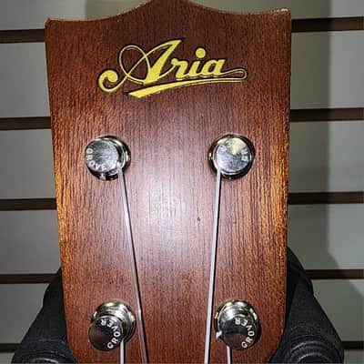 Aria U-130 1970s - Vintage Mahogany Soprano Ukulele image 5