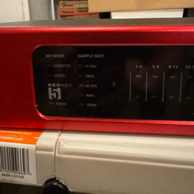 Focusrite RedNet 5 Pro Tools HD Bridge Dante Audio Interface 2010s - Red image 3