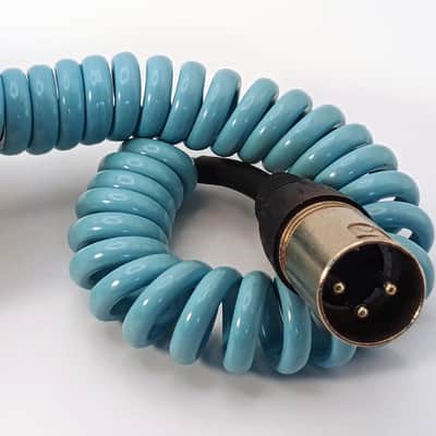 Custom Lo-Fi Telephone Microphone - Northern Telecom G1 1960's Handset - Beige/Teal image 5