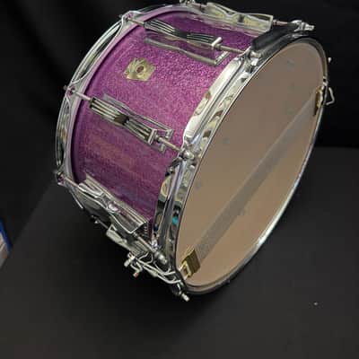 Ludwig Classic Maple 14" x 8" Snare Drum - Purple Sparkle image 12