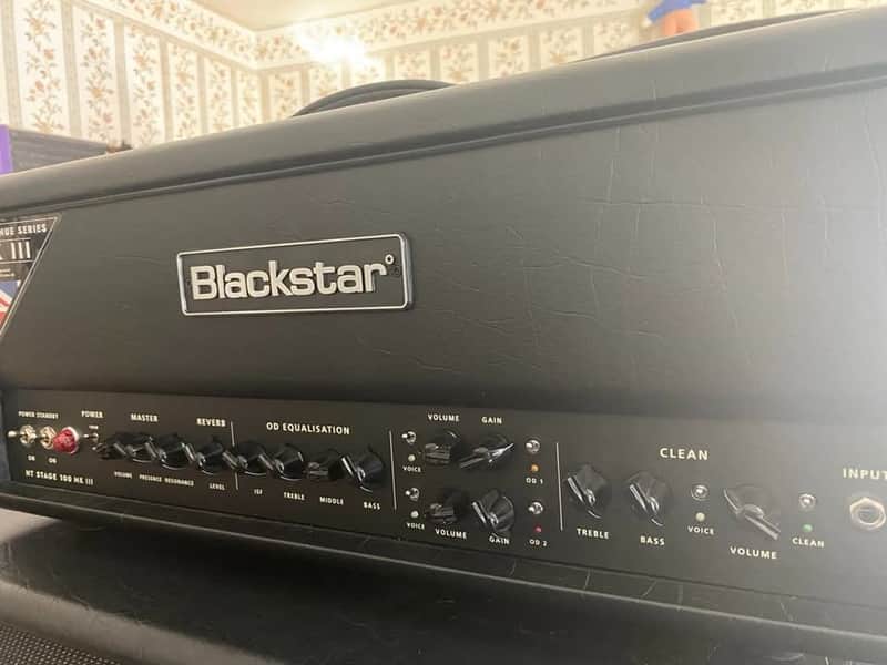 Blackstar HT Stage 100H MK III 3-Channel 100-Watt Guitar Amp Head 2023 - Present - Black image 1