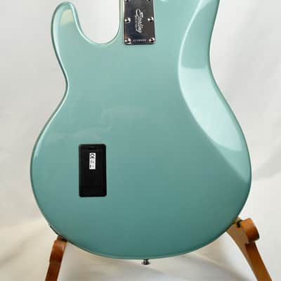 Sterling by Music Man StingRay RAY34 Dorado Green Active 3 Band EQ Alnico Humbucker image 12