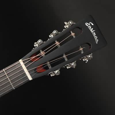 Eastman E1P-DLX-SB Deluxe Electro Acoustic Parlour Guitar with Gig Bag #M2527569 image 7