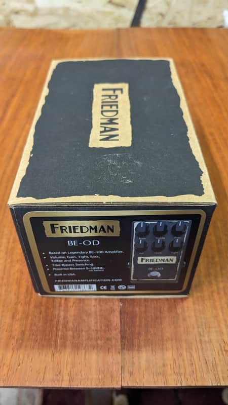 Friedman BE-OD Overdrive 2010s - Black image 1