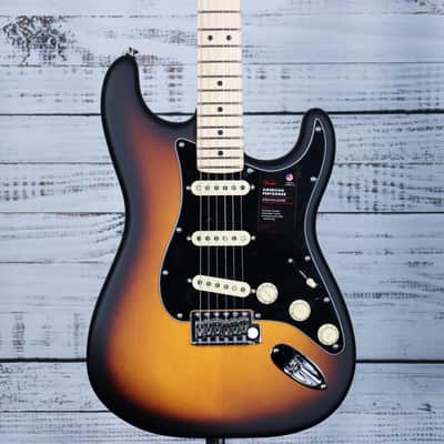 Fender Limited Edition American Performer Timber Stratocaster Electric Guitar | 2-Color Sunburst Pine image 1