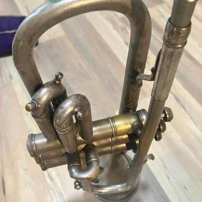 Lyons Band Instrument Co Challenger Model 1354 approx. 1950's - Lacquered Brass image 11