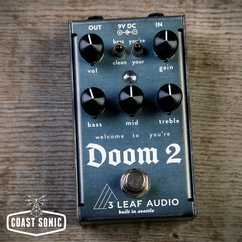 希少 3Leaf Audio Doom2 ベース用ファズ スリーリーフオーディオ 希少