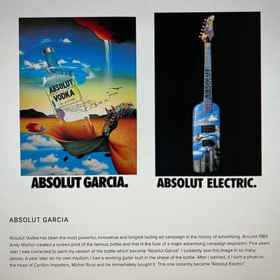 Gibson Les Paul Studio 2003 - 1-off "Rick Garcia" Artwork commissioned by Gibson ! image 13