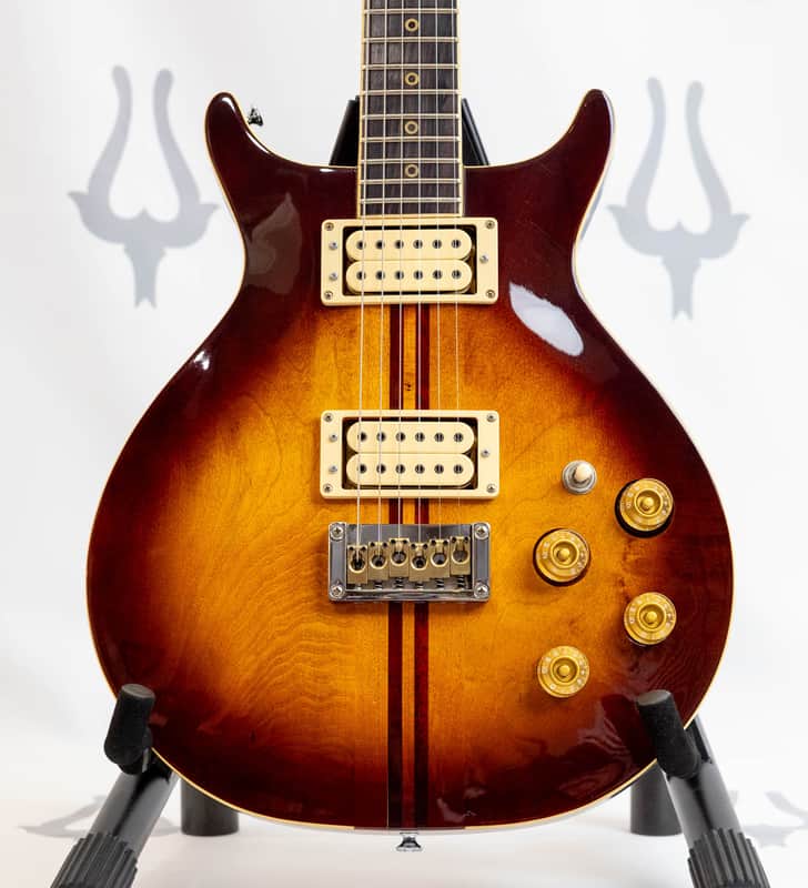 Washburn Falcon 1981- Tobacco? Burst - 5 piece neck through with coil taps image 1