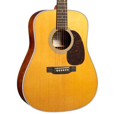 Martin DE Retro Plus Granadillo Dreadnought Acoustic-Electric Guitar w/ Case image 2
