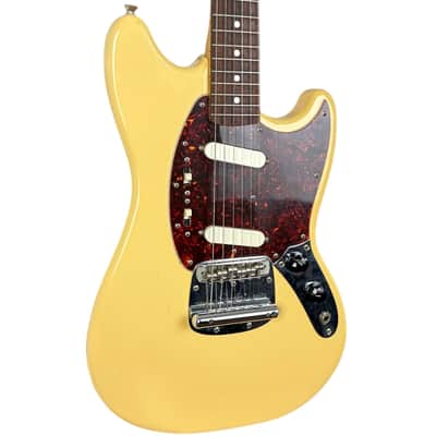 Fender Japan 69 Reissue Mustang 1999-2002 - Vintage White image 2