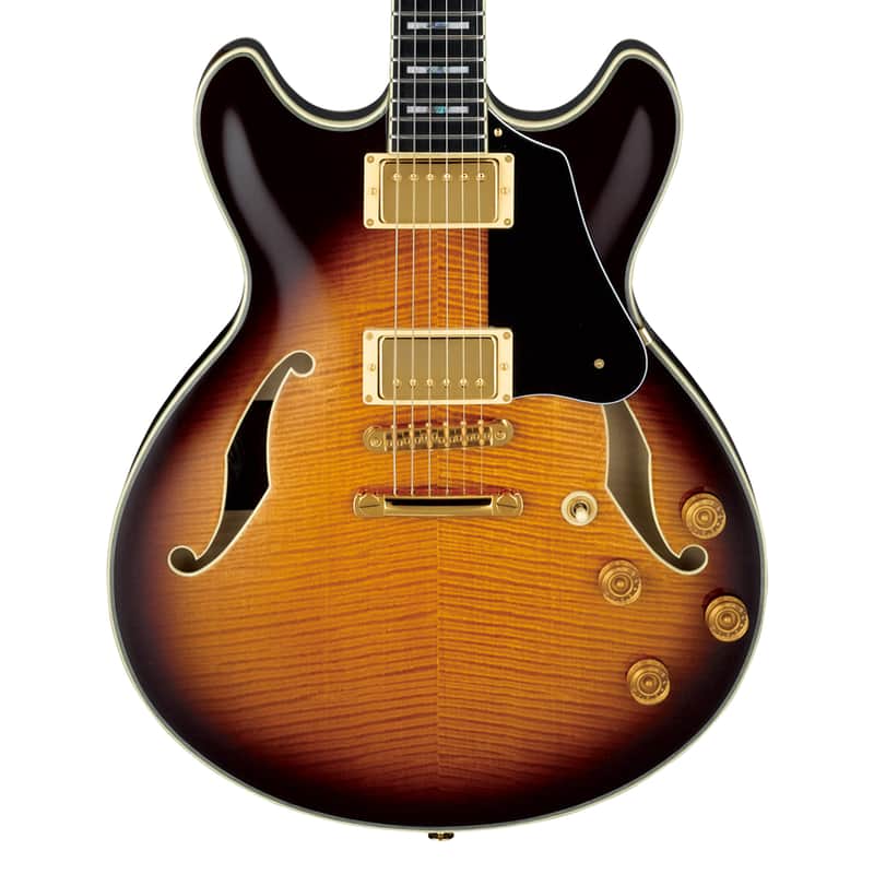 Used Ibanez JSM100VT John Scofield Signature w/Case - Vintage Sunburst image 1