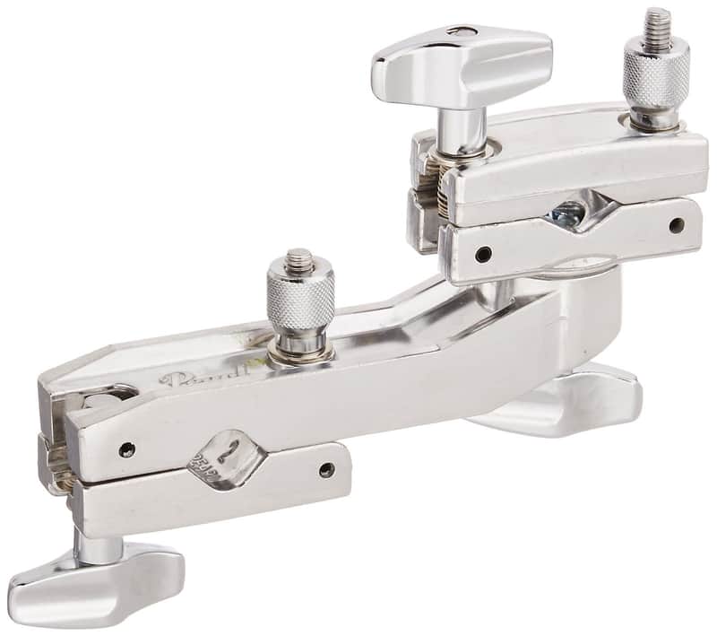 Pearl AX28 Single Accessory Clamp with Extended Two-Way Locking Expandable Tilter for Drum and Cymbal Arm Mounting Anywhere around the Drum Set (Fits 5/8" to 1-1/8" Pipes.) image 1