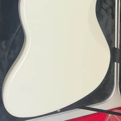 Fender Player Jazzmaster HH Solidbody Electric Guitar - Polar White with SKB Hardshell Case image 6