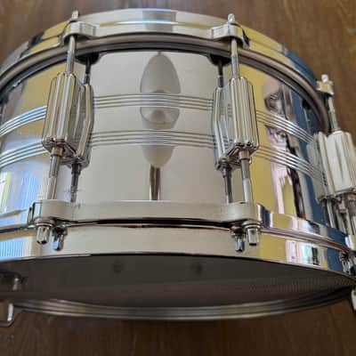Tama King Beat 14" x 6.5" Snare Drum Die Cast Seamless Steel Free Shipping image 4