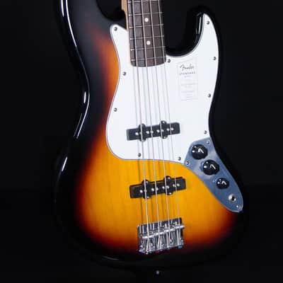 Fender Standard Jazz Bass, Laurel FB, 3-Color Sunburst image 4
