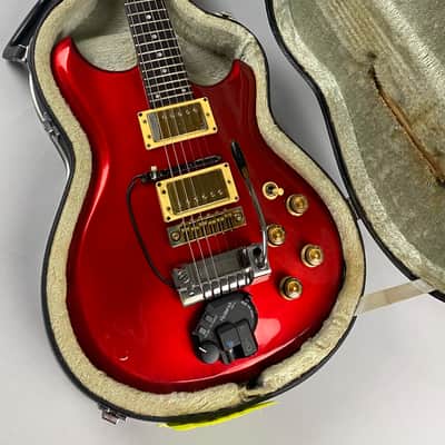 Ibanez Musician - Red @1978 Gold hardware with Roland synth, and Hardshell case.. Tremelo added , but Removable image 13