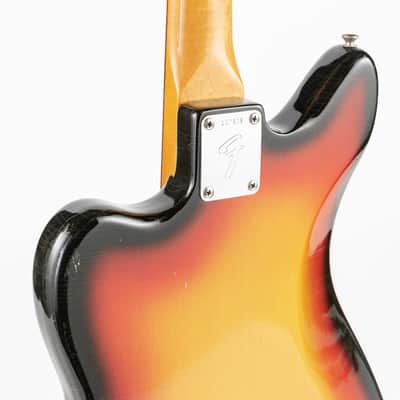 USED 1966 Fender Electric XII Electric Guitar - 3 Tone Sunburst with Original Hardshell Case image 13