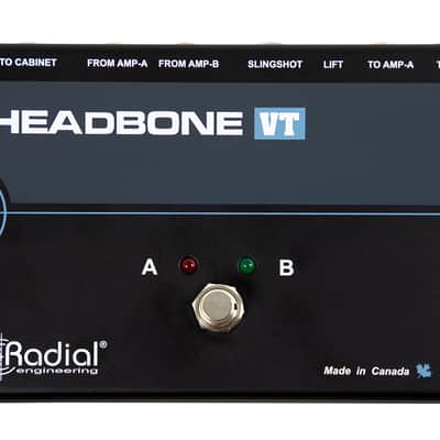 Radial Tonebone Headbone VT Tube Amp Switcher image 1
