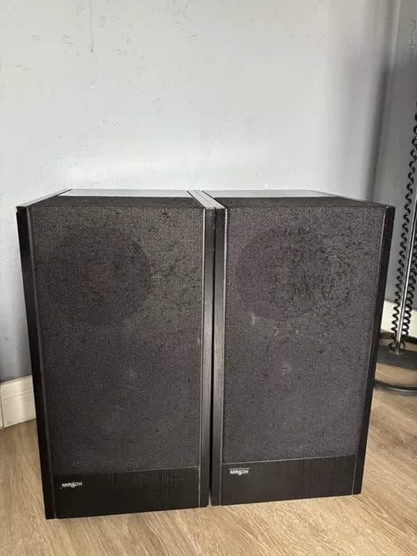 Mirsch OM 3-28 - 3-Way Speakers, Vintage Hi-End, Sweden 1970s image 1