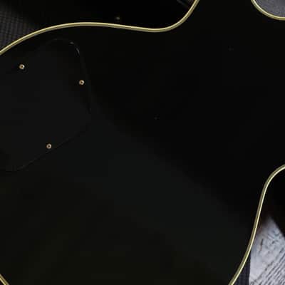 2003 Gibson Custom Shop 1957 Historic Reissue Les Paul Custom LPB-3 3 Pickup Electric Guitar Black Ebony + COA OHSC image 15