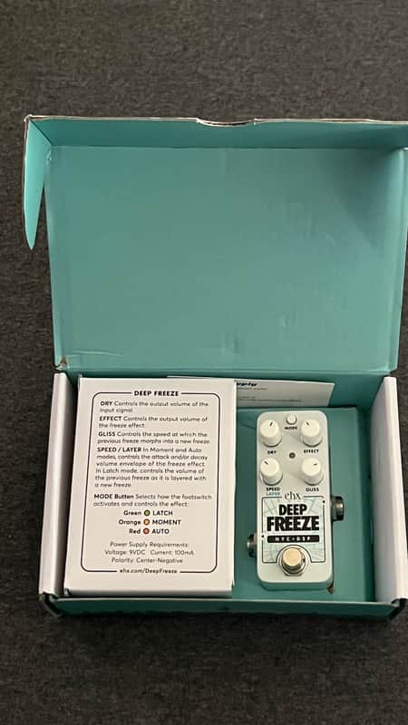Electro-Harmonix Pico Deep Freeze Sound Retainer 2023 - Present - White image 1