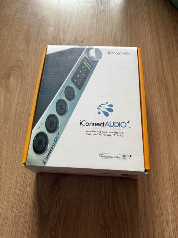 iConnectivity iConnectAUDIO4+ USB Audio Interface 2010s - Silver image 1