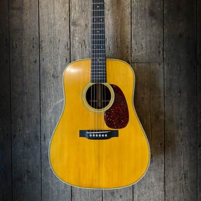 2021 Martin D-28 Authentic 1937 Aged Ltd Ed. - Natural finish & case image 2