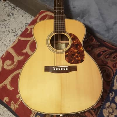 Recording King RO-328 [OM] | All solid tone woods | East Indian Rosewood sides and back and Adirondack Spruce top | Serial No. A21030944 image 4