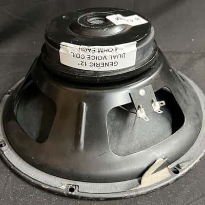12" Speaker Dual Voice Coil 8 Ohms Woofer image 1