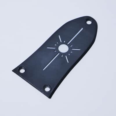 Custom Gibson SG Truss Rod Cover - Del Sol-Red & Black image 3