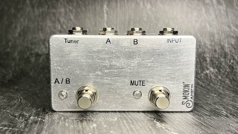 Smokin' Amp Co. Deluxe A/B Switch Pedal With Mute Switch and Tuner Out image 1