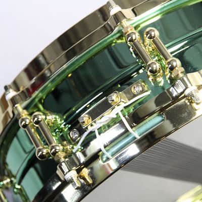 LUDWIG LW0414CP Carl Permer "VENUS" 14x3.7 Radick Brass Snare Drum (06/02) image 3