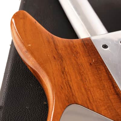 1976 Travis Bean TB2000 Fretless Bass Koa Natural image 16
