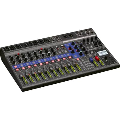 Zoom LiveTrak L-12 Digital Mixer / Recorder 2010s - Grey / Blue image 3