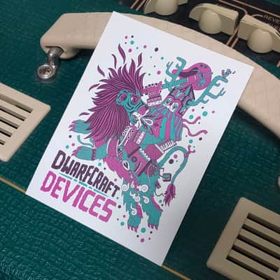 Dwarfcraft Devices Happiness Multi-Mode Filter 2010s w/ Original Box Made in USA Guitar Bass Effects Pedal Mint image 13