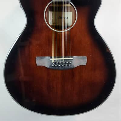 Ibanez AEG50 Acoustic/Electric 12 String Guitar, High Gloss Dark Violin, AEQ-TTS Preamp w/Tuner image 1