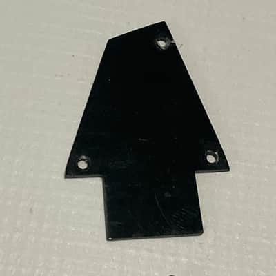 1990's Korean Ibanez RG & S Series Electric Guitar Black Truss Rod Cover 1 Ply image 2