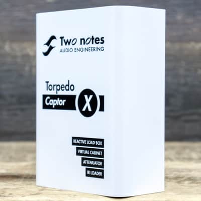 Two Notes Torpedo Captor X 8-Ohm Version Reactive Load Box / Virtual Cabinet / Attenuator/ IR Loader image 2