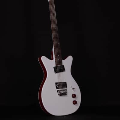 Danelectro Dan O. Mano Electric Guitar, Silver image 8