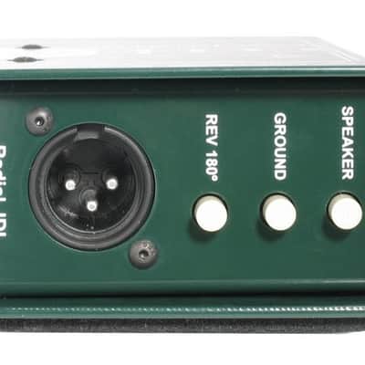 Radial JDI Jensen-equipped 1-channel Passive Instrument Direct Box w. 25 ft. XLR image 3