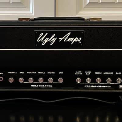 Ugly Amps Big Ugly 50 watt head 2020 - Black Tolex image 1