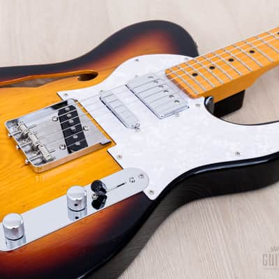 2011 Fender Telecaster Thinline Special TN-SPL Sunburst w/ USA Pickups, Japan MIJ image 6