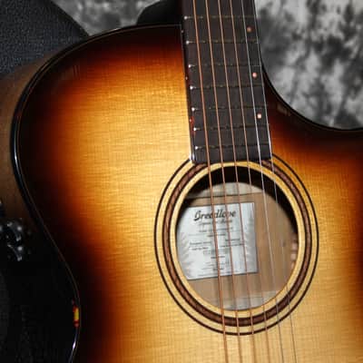 2023 Breedlove - Organic Pro Artista Concerto - Burnt Amber Gloss image 2