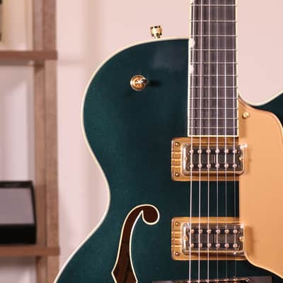 Gretsch Synchromatic Nashville Hollow Body - Ebony Fingerboard, Cadillac Green image 5