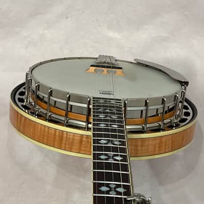 Gold Tone OB-250LE Orange Blossom Resonator Banjo 2006 Natural Flamed Maple w Case image 13