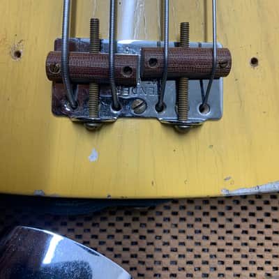 Fender CS Limited Edition 51 Precision Bass 2021 - Nocaster Blonde aged image 8